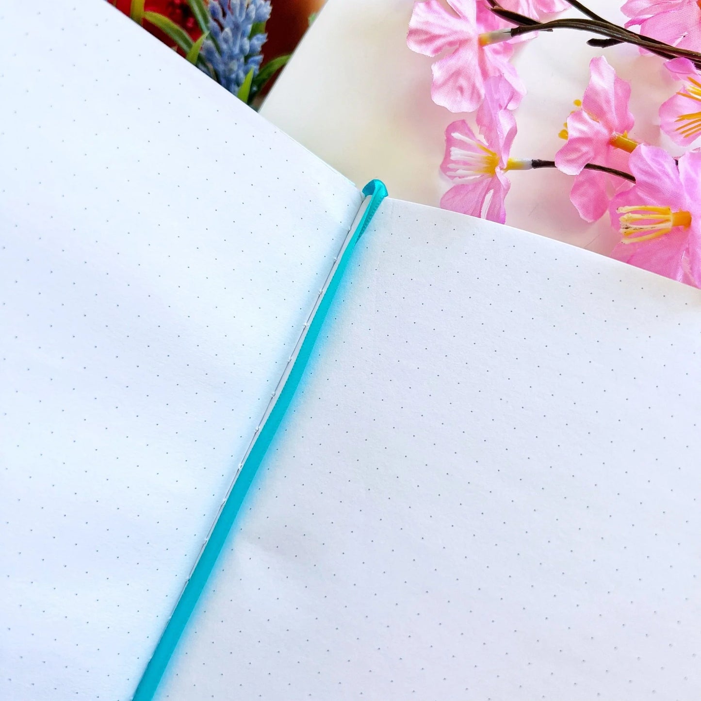 A5 PU Notebook - My Lil' Neighbors - Gold Foil (Dot Grid)