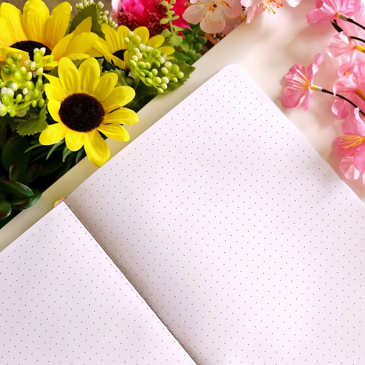 A5 PU Notebook - Lil' Mythical Creature - Holo Edges (Dot Grid)