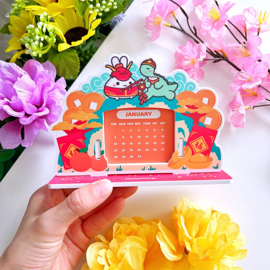 Acrylic Calendar - Year of the Dragon