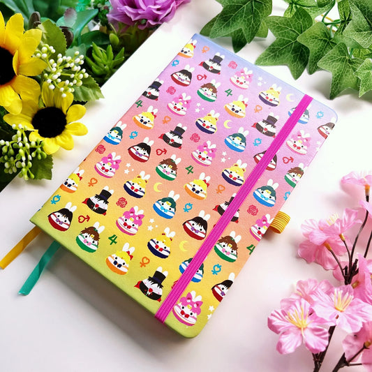 A5 PU Notebook - Lil' Sailor Scouts (Dot Grid)