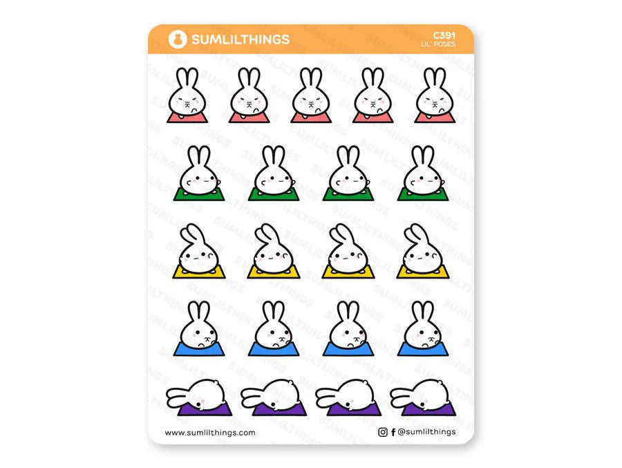 Lil' Yoga Stickers